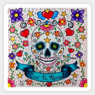 Catrina-Blanca Sticker